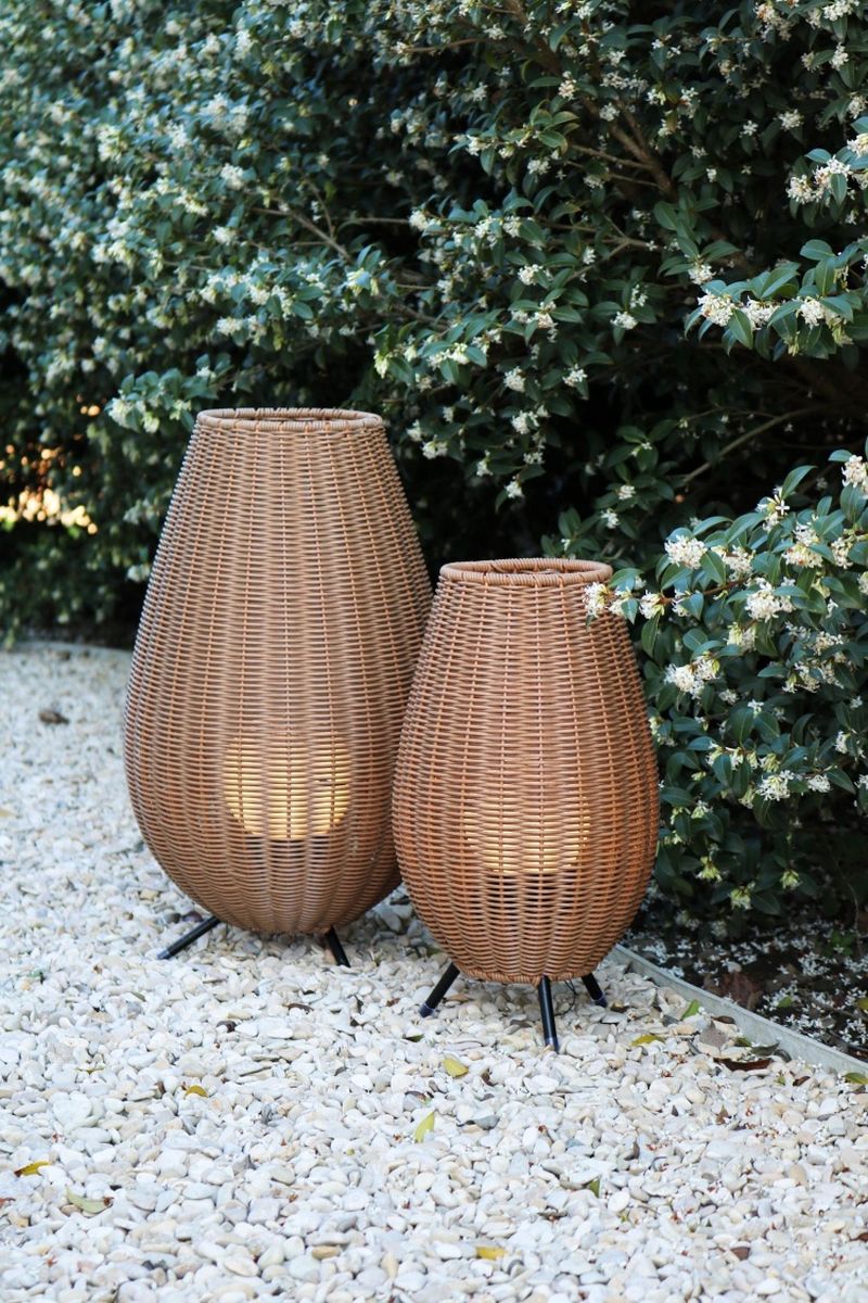 Lucide COLIN IP44 - Nabíjacia stolová lampa Vonkajšia - Batéria - LED Rozm. - 1x3W 3000K - IP44 - 3 StepDim - Natural